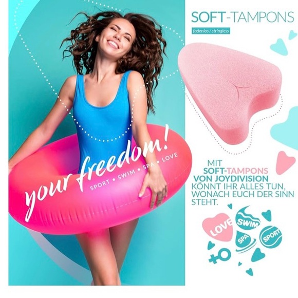 Soft Tampon, For Swim, Sport, Spa & Love - Picture 1 of 8